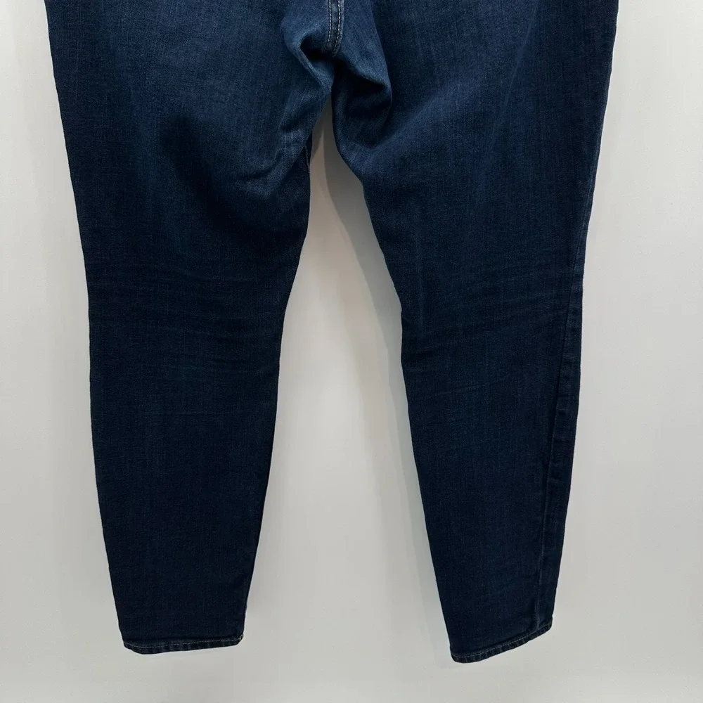 Gap Denim Jeans Womens 32 Regular Blue Legging Stretch Mid Rise 5-Pocket Classic